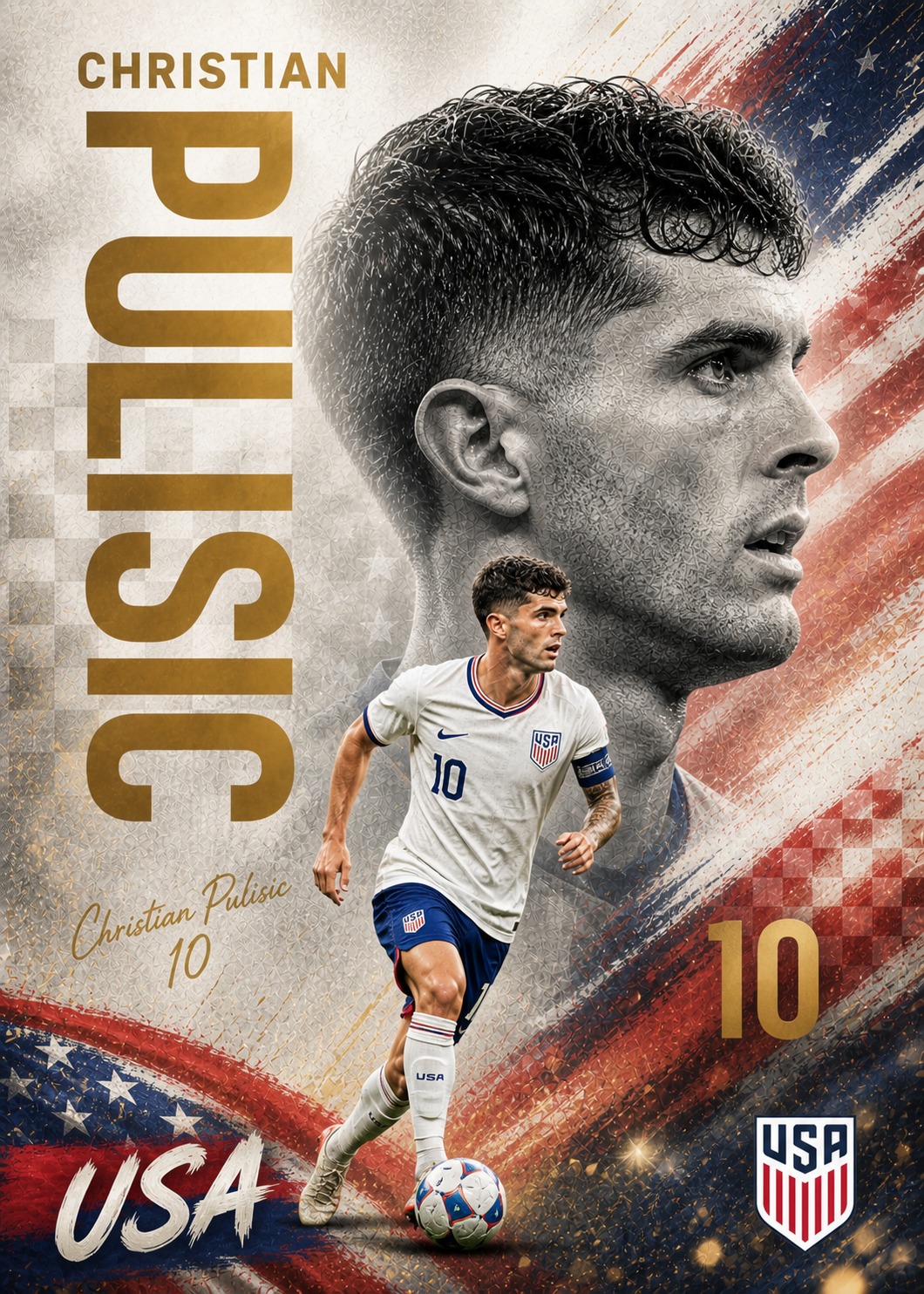 รู้จัก Christian Pulisic คริสเตียน พูลิซิช กัปตัน USA