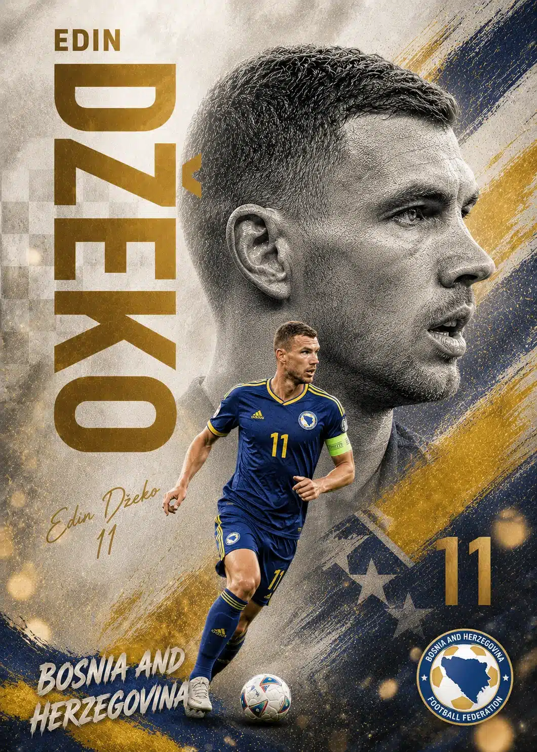 Edin Džeko เอดิน ด์เจโก้ วัย 40 ปี Last Dance บอลโลก 2026