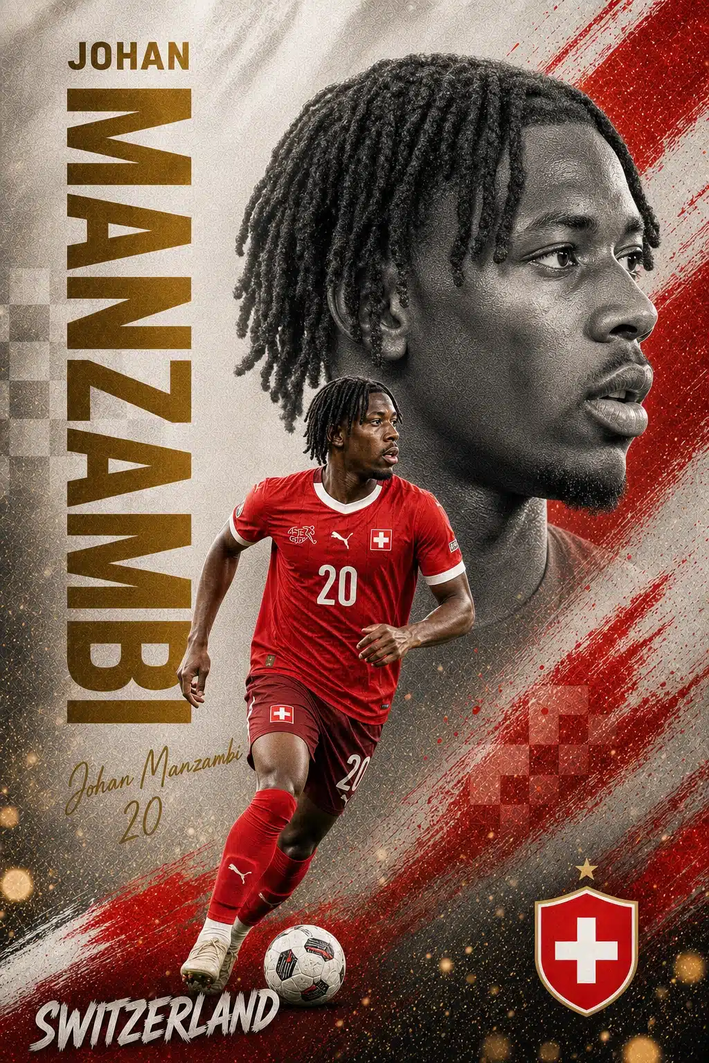 Johan Manzambi โยฮัน มานซัมบี ซูเปอร์ซับสวิตเซอร์แลนด์ บอลโลก 2026