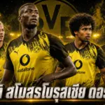 Borussia Dortmund players in the 2025-26 home kit club history cover