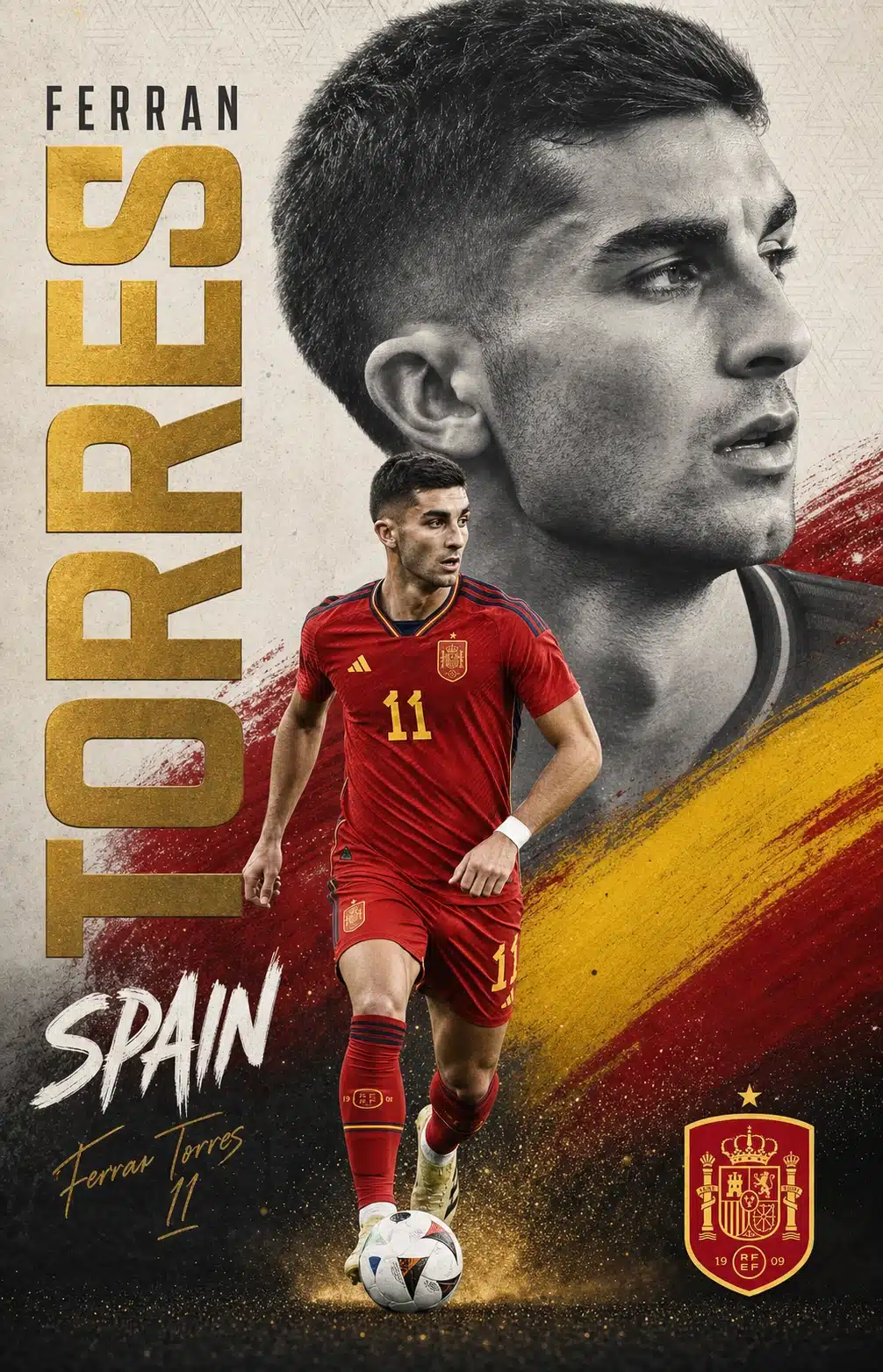 Ferran Torres เฟร์ราน ตอร์เรส ทีมชาติสเปน บอลโลก 2026