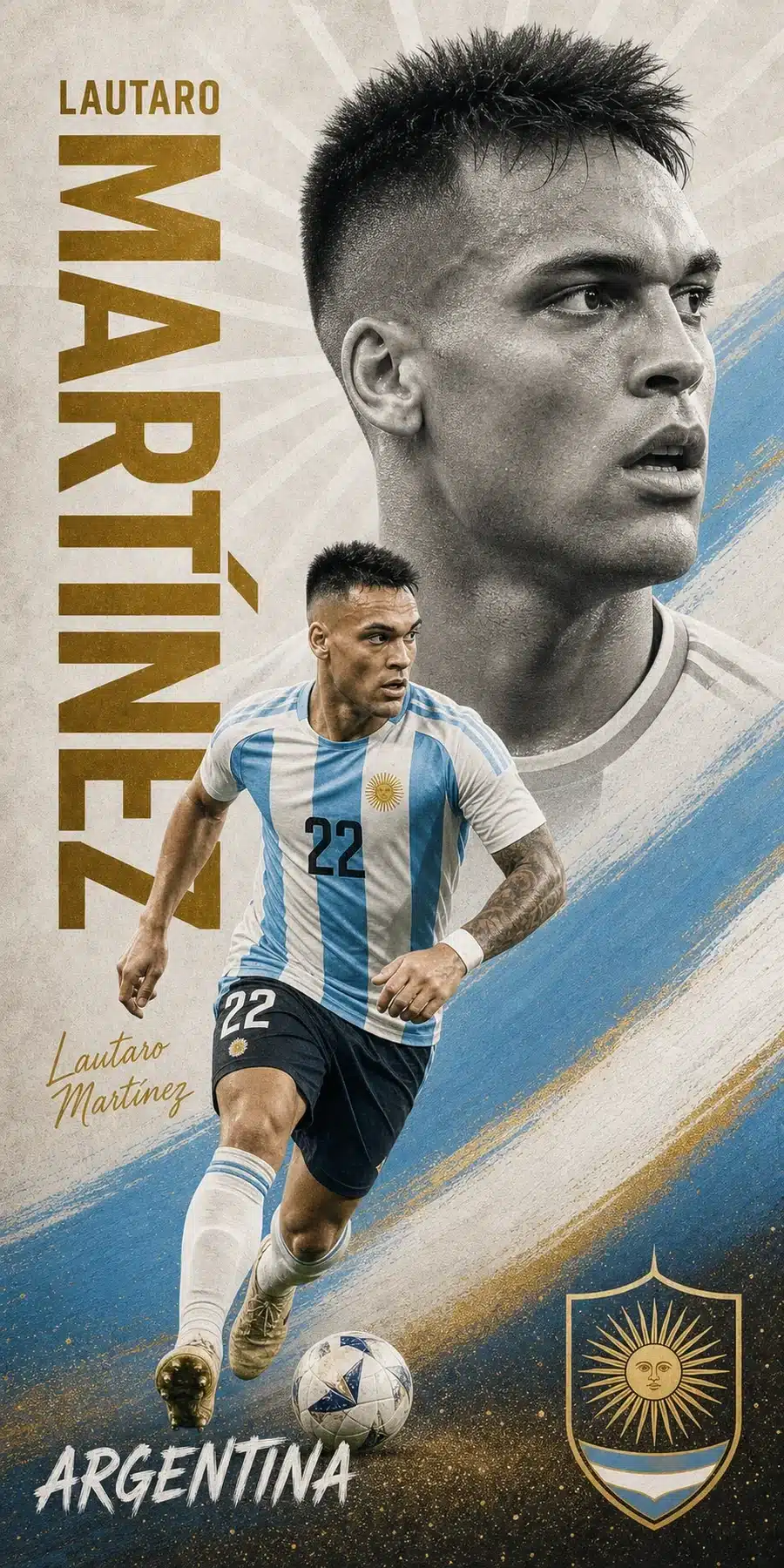 ประวัติ Lautaro Martínez เลาตาโร มาร์ติเนซ ทีมชาติอาร์เจนตินา ฟุตบอลโลก 2026