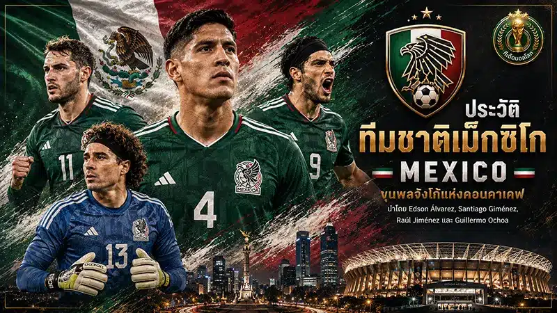 เจาะลึก ทีมชาติเม็กซิโก (Mexico) ลุยศึกฟุตบอลโลก 2026