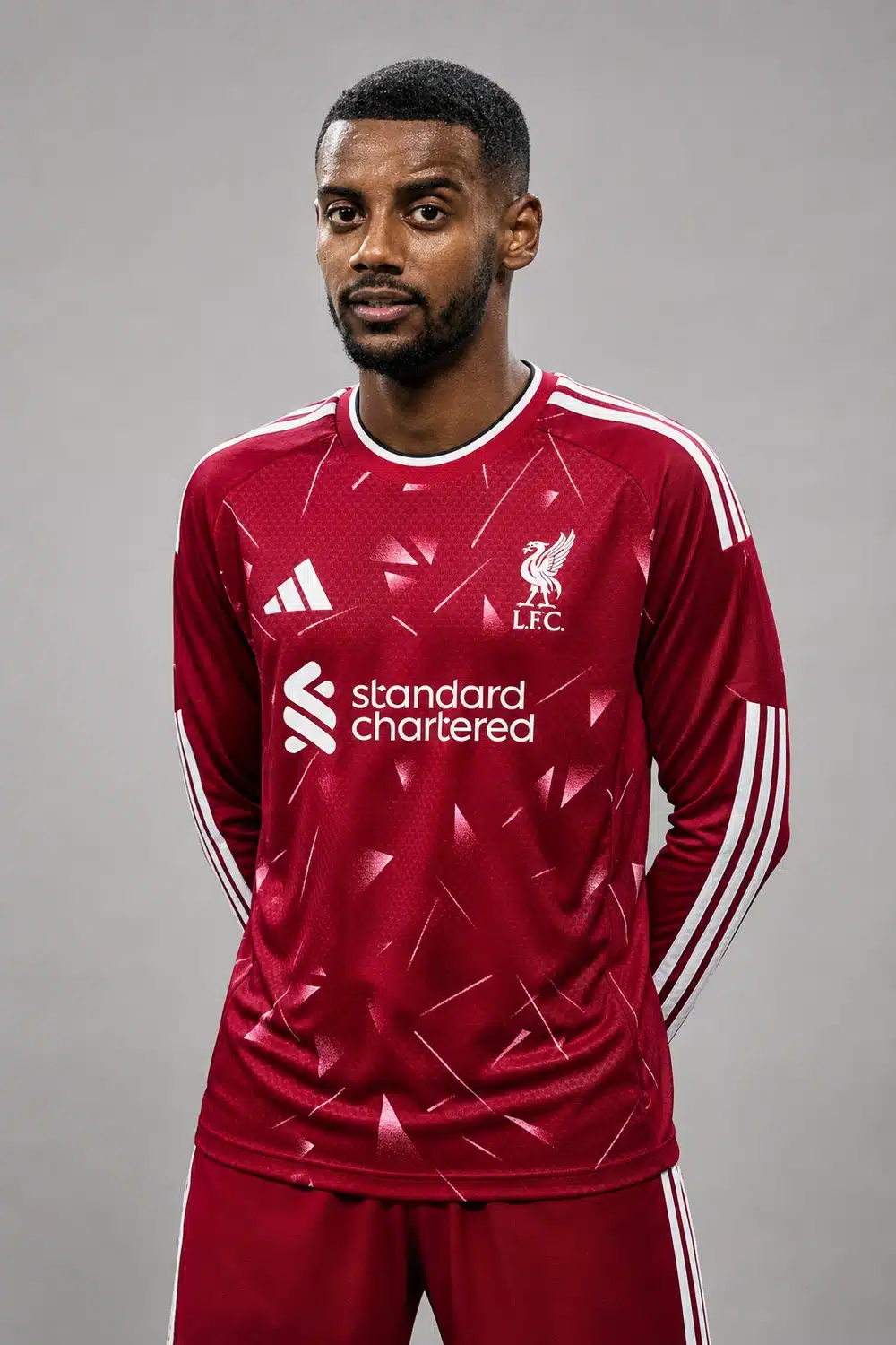 Alexander Isak อเล็กซานเดอร์ อิซัค ในชุด Liverpool 2026/27 ภาพโปรไฟล์นักเตะ