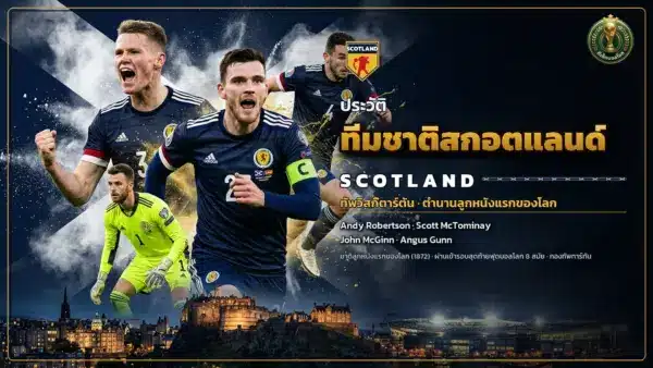 เจาะลึก ทีมชาติสกอตแลนด์ ทัพวิสกี้สู่บอลโลก 2026