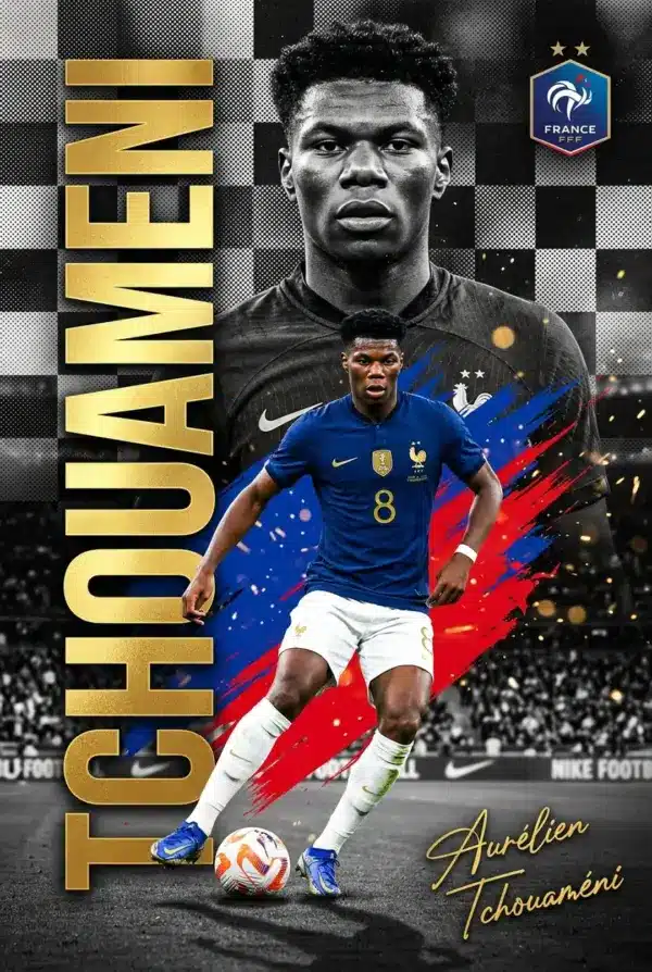 Aurélien Tchouaméni (ออเรเลียง ชูอาเมนี) ปราการเหล็กแดนกลางตราไก่ บอลโลก 2026