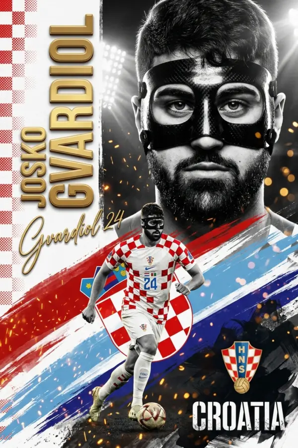 Joško Gvardiol (ยอสโก้ กวาร์ดิโอล) ปราการหลังพันล้านตาหมากรุก เรือใบสีฟ้าสู่บอลโลก 2026